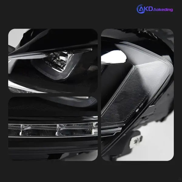 VW Golf 7 Headlights MK7 LED Headlight R-LINE Design DRL