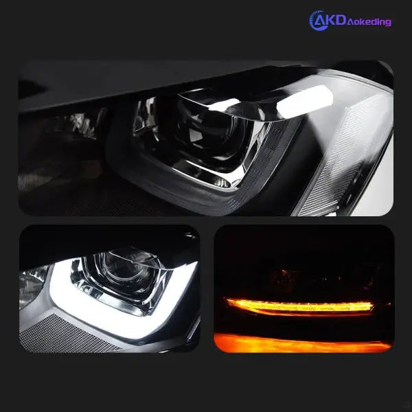 VW Golf 7 Headlights MK7 LED Headlight R-LINE Design DRL