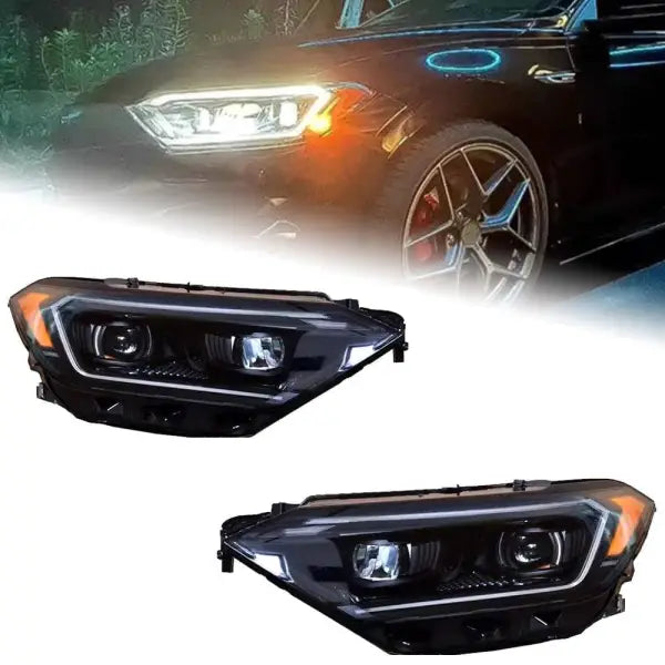 VW Jetta Sagitar Headlights 2019-2022 Jetta Mk7 LED