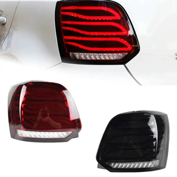 VW Polo LED Tail Light 2011-2018 Polo Rear Fog Brake Turn Signal