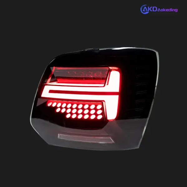 Vw Polo Tail Lights 2011-2018 New Polo LED Tail Lamp LED DRL Dynamic Signal Brake Reverse