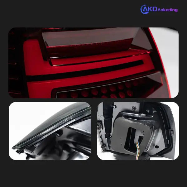 Vw Polo Tail Lights 2011-2018 New Polo LED Tail Lamp LED DRL Dynamic Signal Brake Reverse