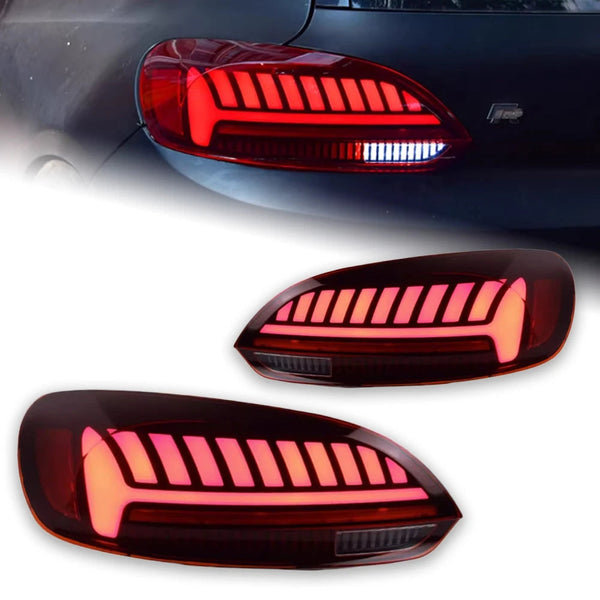 VW Scirocco Tail Lights 2009-2014 LED Tail Lamp LED DRL Signal Brake Reverse