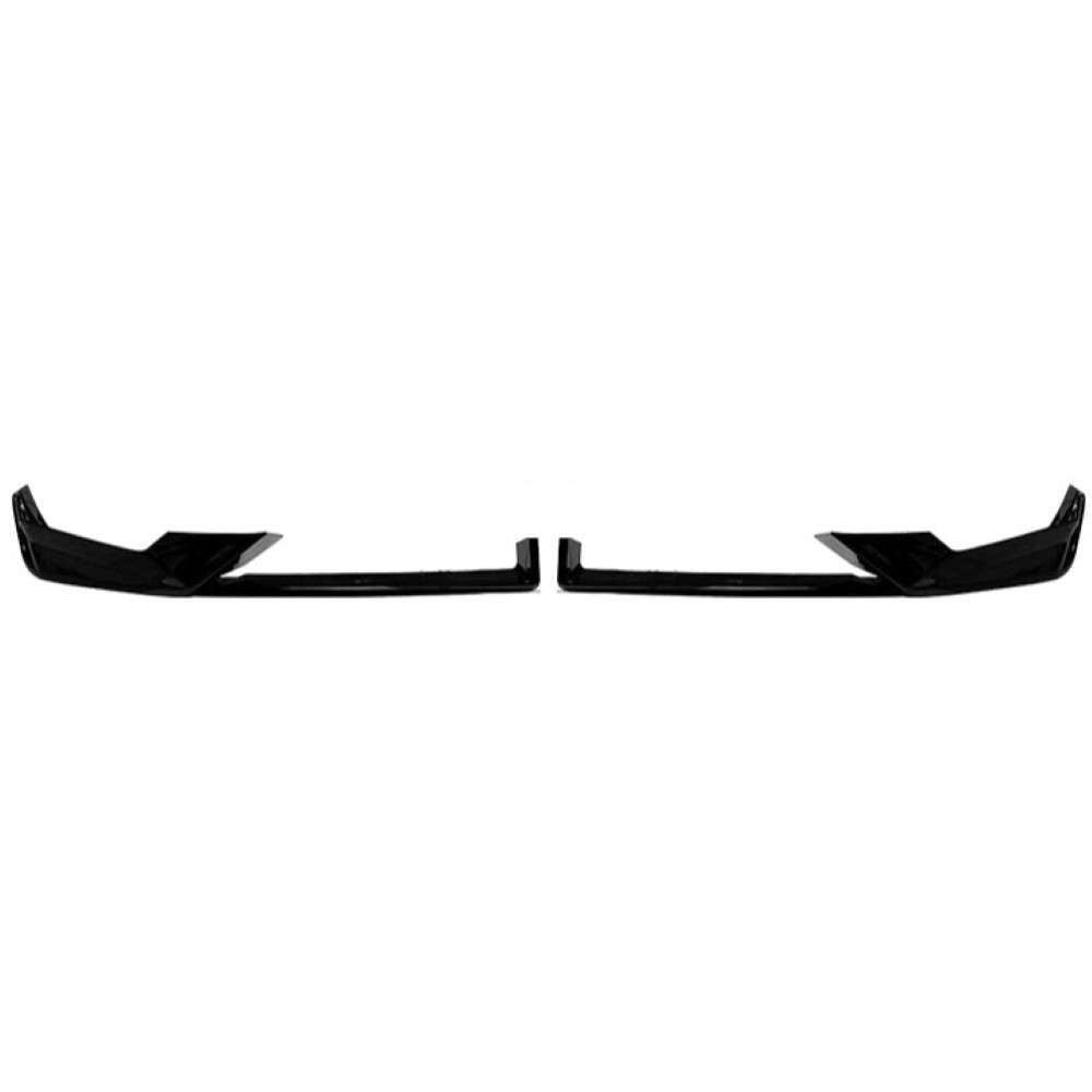 Car Craft Compatible With Bmw X5 G05 Lci 2023+ M Sport Peformance Mp Front Bumper Lip Splitter Skirts 2 Part Ar-bm-0234 Cf Carbon Fiber Look - CAR CRAFT INDIA