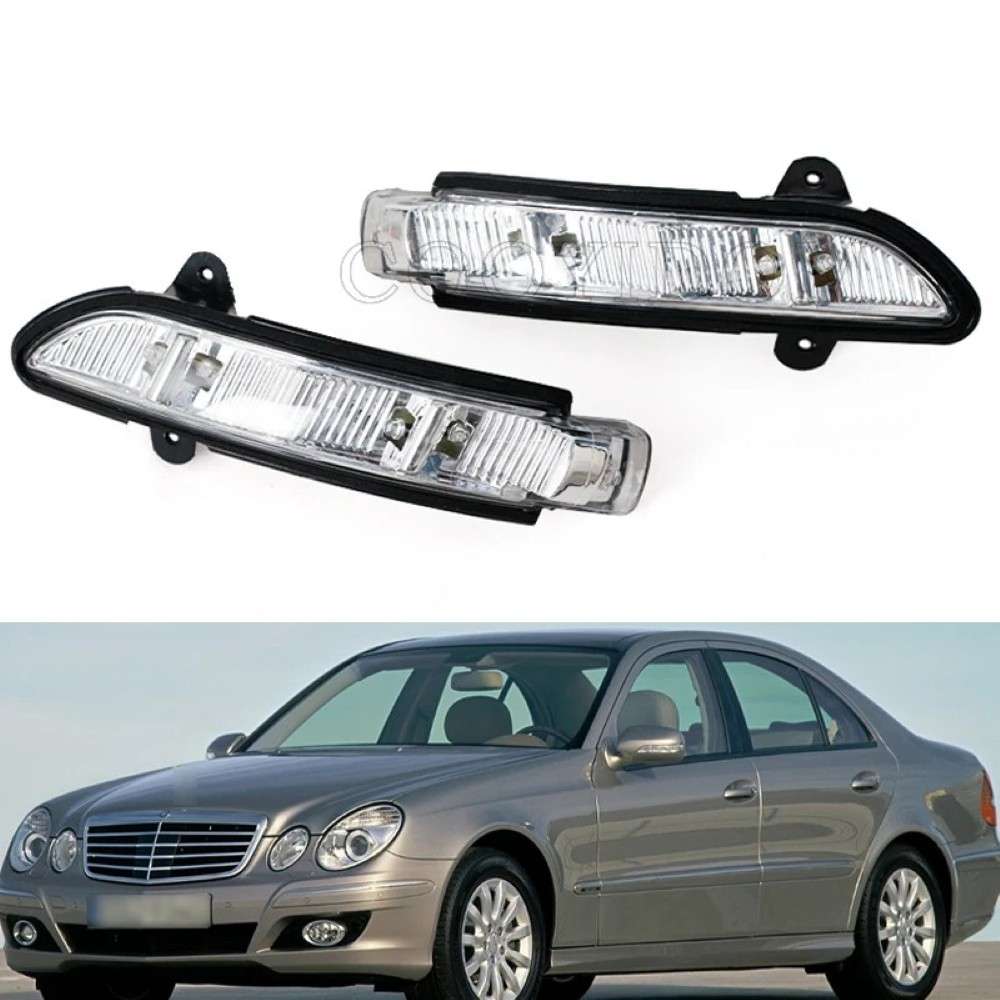 Car Craft Compatible With Mercedes Benz E Class W211 2007-2010 S Class W221 W219 2007-2010 Car Rearview Side Mirror Turn Signal Indicator Lights 2198200521 Left - CAR CRAFT INDIA