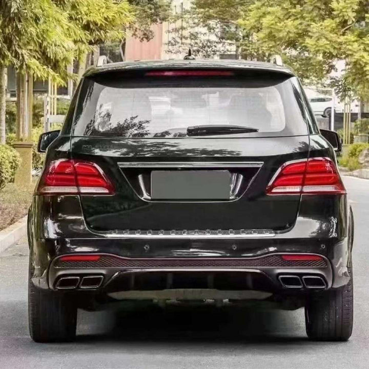 Car Craft Compatible With Mercedes Benz Ml W166 2012-2016 To Gle w166 2016-2019 Amg63 Upgrade Facelift Conversion Bodykit Bumper Hood Headlight Taillight