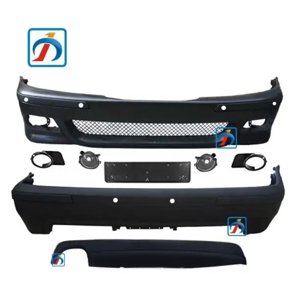 Wholesale Unpainted 5 Series Refit Front Bumper Rear Bumper E39 M5 Full Part Body Kit Bodi Full Kit for BMW