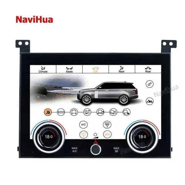 Window Lifting Steering Wheel Button 9'' Vogue AC Control Panel 13.3'' Android Car Radio for Range Rover Vogue Sport 2013-2016