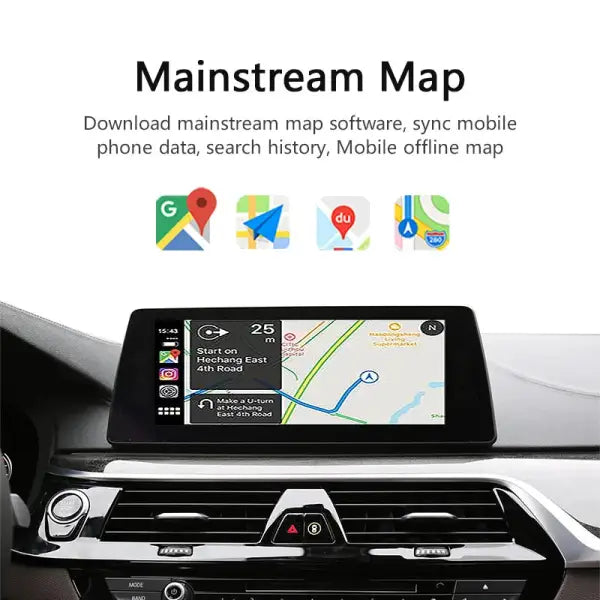 Wireless Apple Carplay Box Android Multimedia Video Interface for BMW 1-7 Series X1-X7 CIC NBT EVO for Mini Cooper