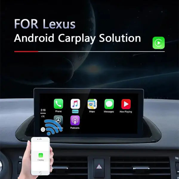 Wireless Carplay Multimedia Video Interface Android Auto Carplay for Lexus NX ES UX IS CT LX RC GS LX RX