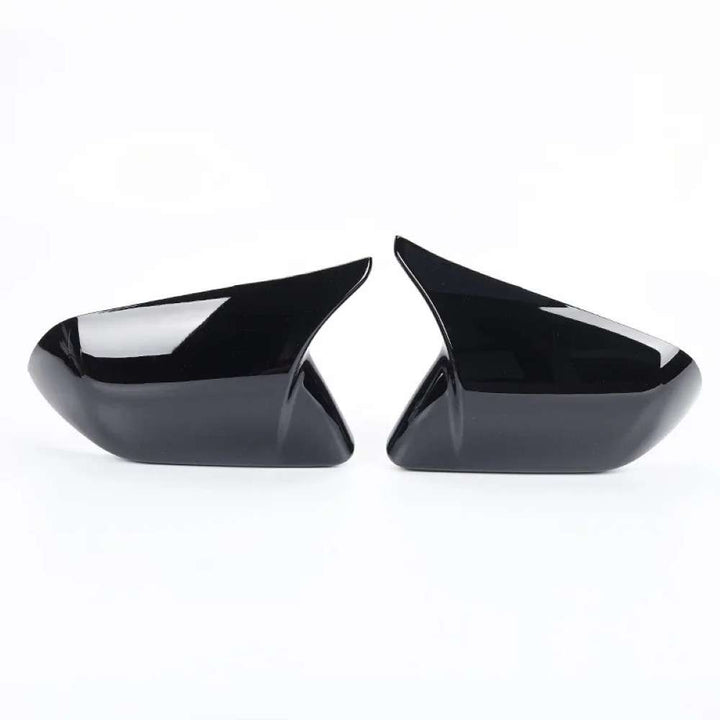 Car Craft Compatible With Ford Mustang 2016-2020 Side Rear View Case Wing Cap Shell Housing Mirror Covers Without Lamp Car 3m Tape Pasting Style Ar-mr-068 Glossy Black CC-8064 - CAR CRAFT INDIA