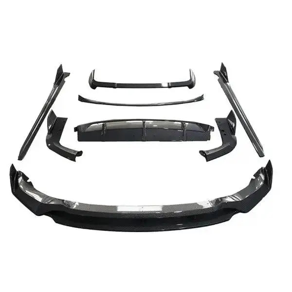 X5 Black Knight Style Car Front Lip Rear Diffuser Side