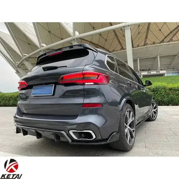 X5 Black Knight Style Car Front Lip Rear Diffuser Side