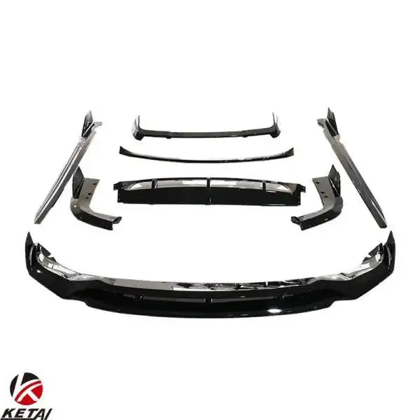 X5 Black Knight Style Car Front Lip Rear Diffuser Side