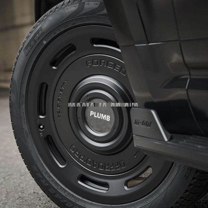 Car Craft Compatible With Range Land Rover Defender 2020-2025 Plumb M-one Alloy Wheel Macwheel Rim Black 22 Inch Plumb-018 - CAR CRAFT INDIA