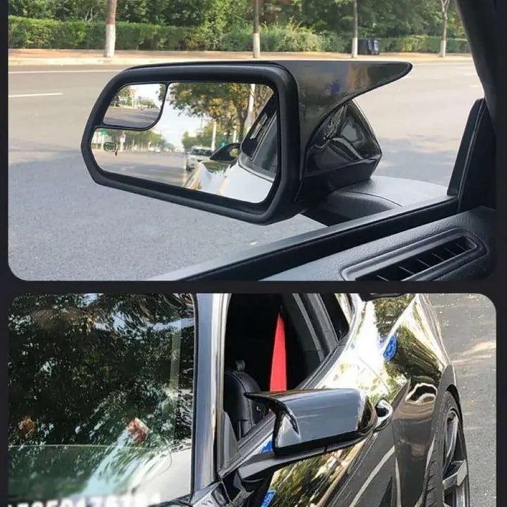 Car Craft Compatible With Ford Mustang 2016-2020 Side Rear View Case Wing Cap Shell Housing Mirror Covers Without Lamp Car 3m Tape Pasting Style Ar-mr-068 Glossy Black CC-8064 - CAR CRAFT INDIA