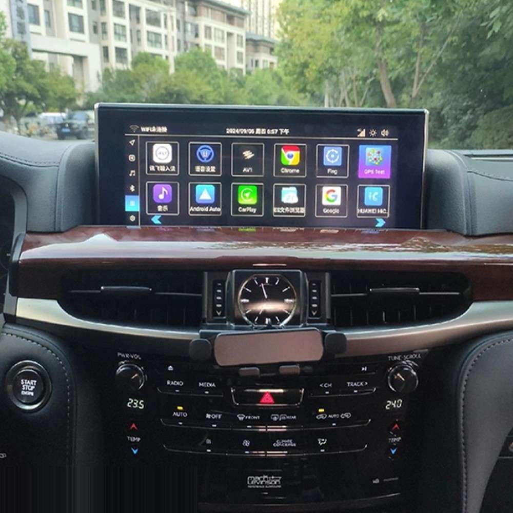 Car Craft Compatible With Lexus Lx570 2016-2024 Android Multimedia Infotainment Touchscreen Dvd Player Wireless Carplay Android Auto 8gb +128gb 12.3 Inch - CAR CRAFT INDIA