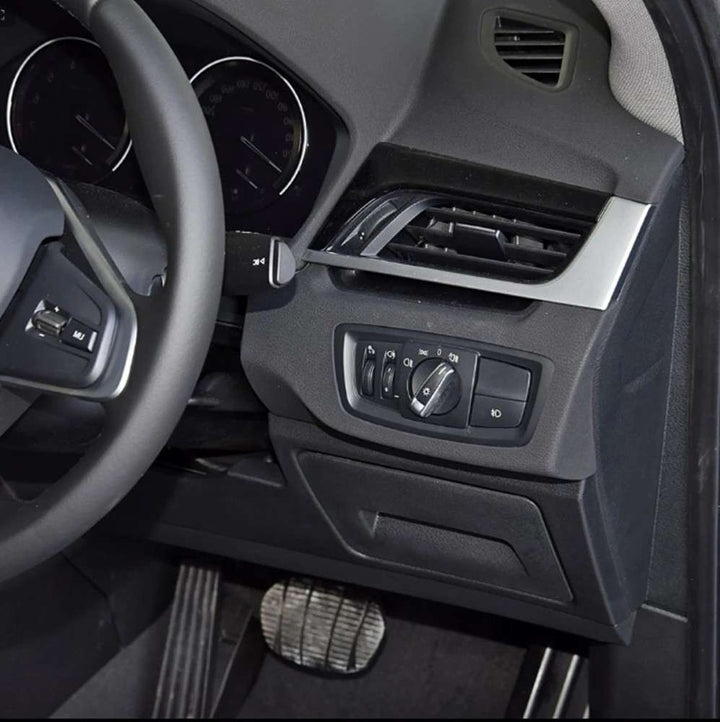 Car Craft Compatible With Bmw X1 F48 F49 2016-2022 (after June 2016) X2 F39 2019-2023 (after June 2019) Interior Under Steering Wheel Folding Tool Case Box Handle Kit Glove Box 51459348822 Black - CAR CRAFT INDIA