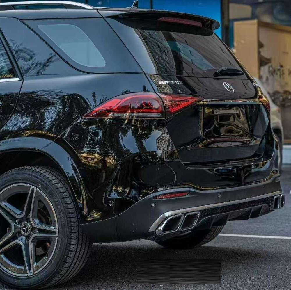 Car Craft Compatible With Mercedes Benz Ml Gle W166 2012-2019 Upgrade Facelift Covert To 2023+ Gle63 Lci Amg Bodykit Bumper Grill Diffuser Headlight Taillight Hood Fender After Lip 1:1 - CAR CRAFT INDIA