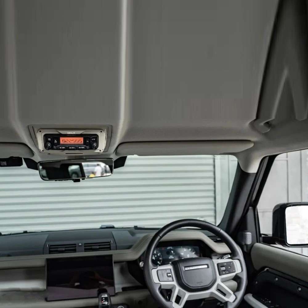 Car Craft Compatible With Range Land Rover Defender 2020-2025 90/ 110 Plumb M-one Series Radio Control Box Gray Plumb-002 - CAR CRAFT INDIA