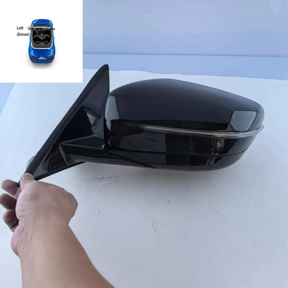 Car Craft Compatible With Bmw 3 Series F30 2012-2018 Rear Side View Mirror Cover Assembly For Converted Car To G20 G28 G80 G20 Style Rhd