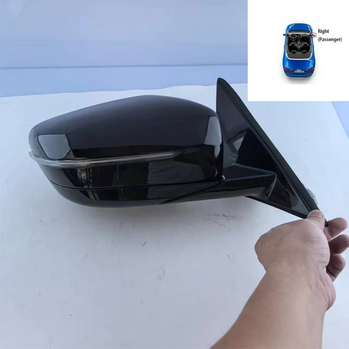Car Craft Compatible With Bmw 3 Series F30 2012-2018 Rear Side View Mirror Cover Assembly For Converted Car To G20 G28 G80 G20 Style Rhd