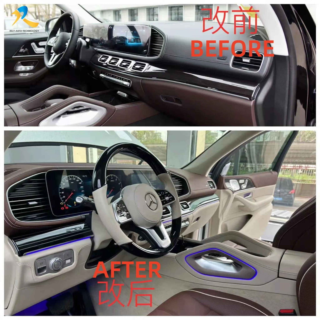 Car Craft Compatible With Mercedes Benz Gls Gls450 X167 W167 2019-2025 Maybach Gls 600 Interior Conversion Bodykit Recliner Seat Dashbord Trim Fridge Trims Seat Cover Upholistry Upholstery - CAR CRAFT INDIA
