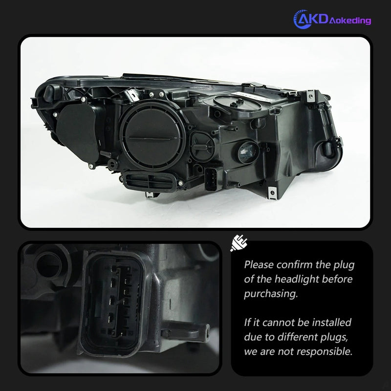 Car Lights for BMW F07 5 Series GT 5GT LED Headlight 2010-2017 F07 5GT Head Lamp Drl Projector Lens Automotive