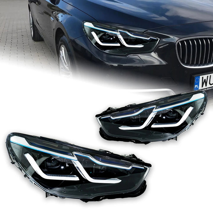 Car Lights for BMW F07 5 Series GT 5GT LED Headlight 2010-2017 F07 5GT Head Lamp Drl Projector Lens Automotive